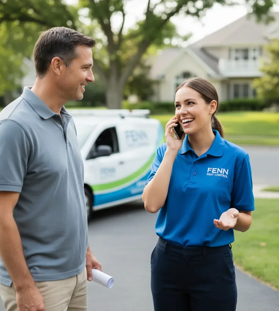 Fenn Pest Control customer support in Mabscott